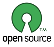 Click for a large picture of the Open Source trademark.
