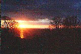 Click for a large picture of Kintyre sunrise.